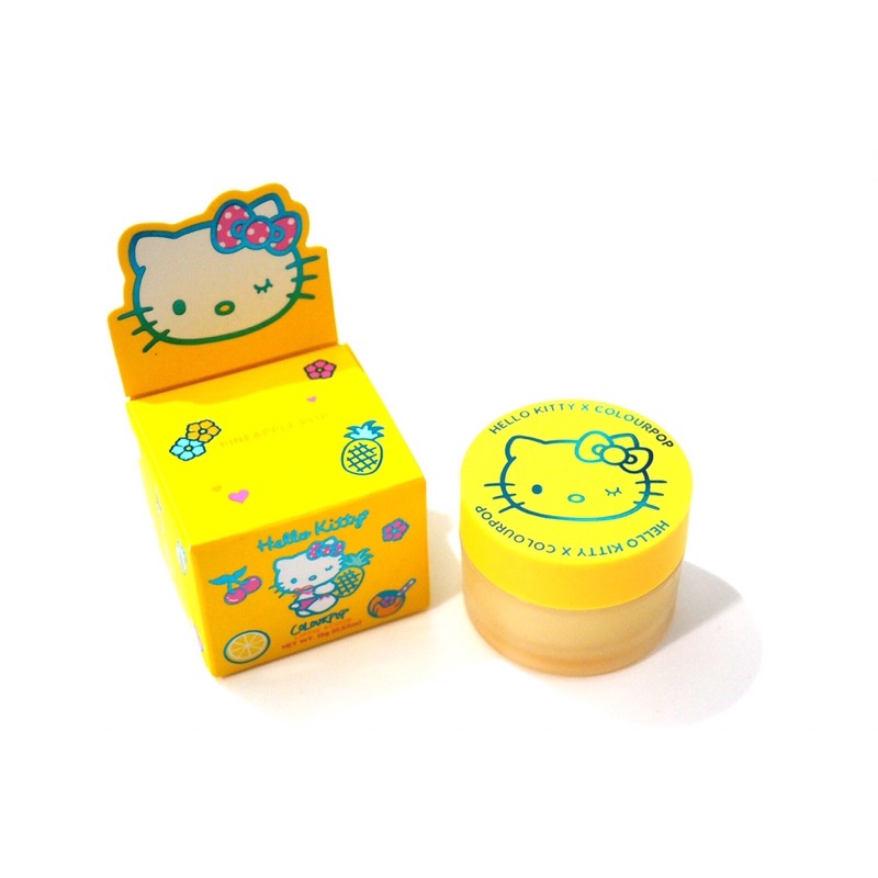 Tẩy da chết cho môi Colourpop Hello Kitty Pineapple Scrub Lippe Scrub