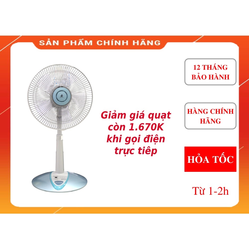 Quạt cây đứng Panasonic F-307KHB màu xanh