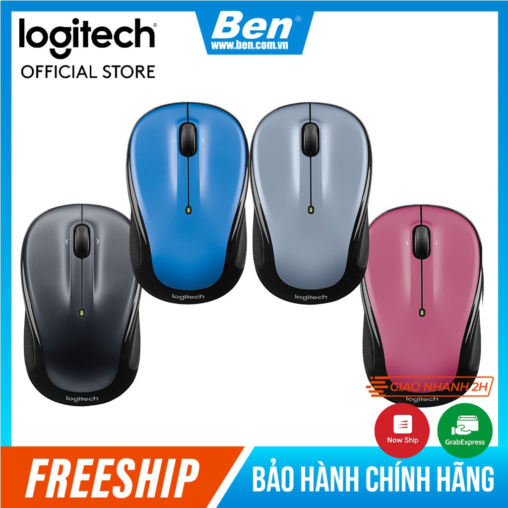 Chuột không dây LOGITECH M325 Nhỏ gọn - Chuột Logitech M325 Bảo Hành Chính Hãng 36 Tháng 1 Đổi 1