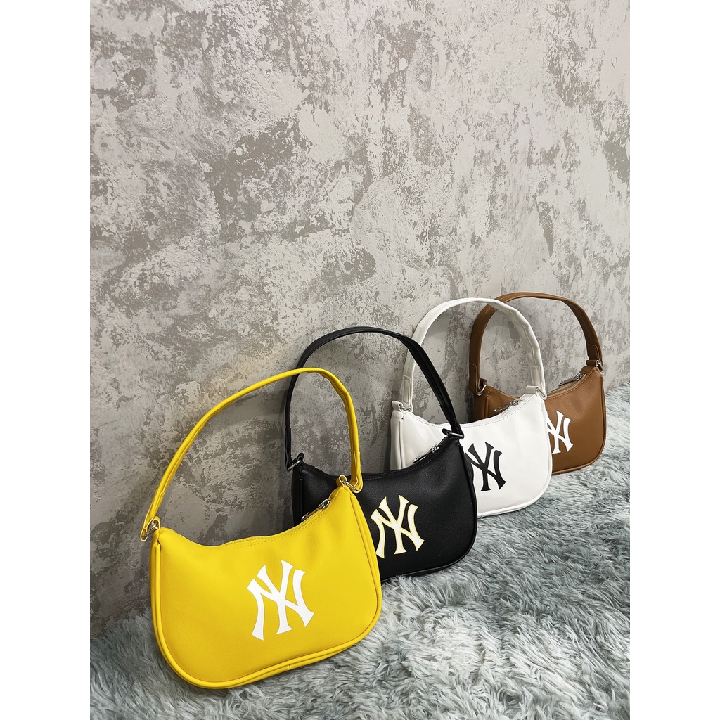 Túi Quai Xách MLB Big Logo Solid Hobo Bag B460