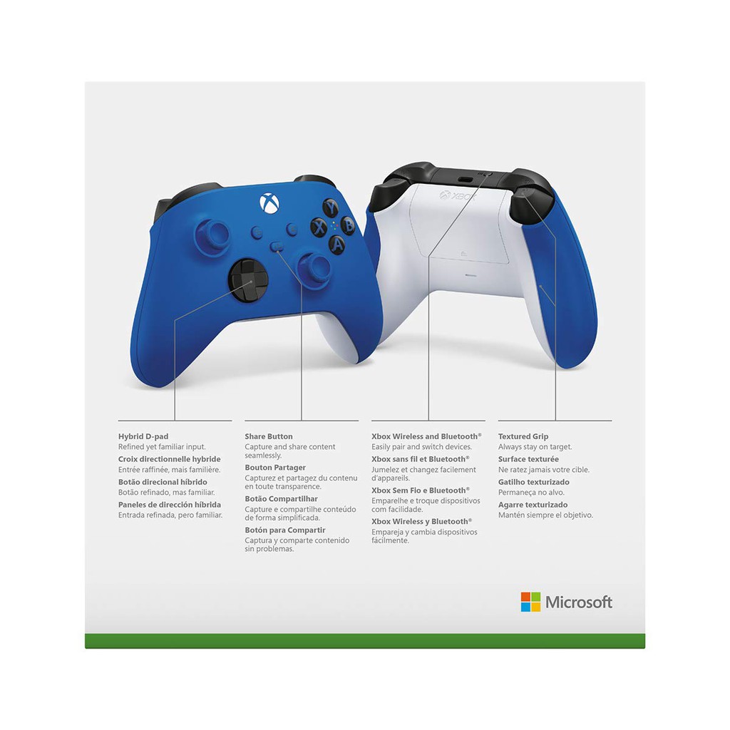 Tay cầm Xbox series X|S - Shock Blue