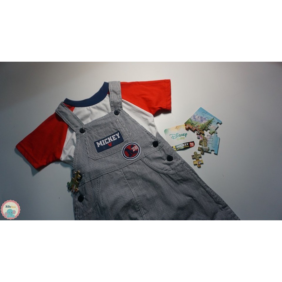 Set yếm + áo thun Disney