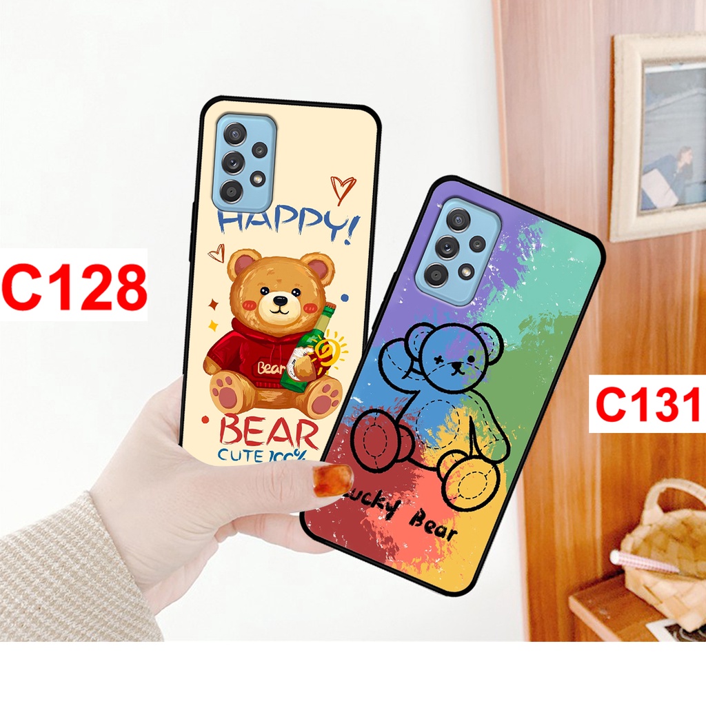 Ốp lưng Samsung A13 -  A23 - A33 - A32 - A52/A52s - A72 - A53 -  A73  GẤU CẦU VỒNG CỰC ĐẸP 2022