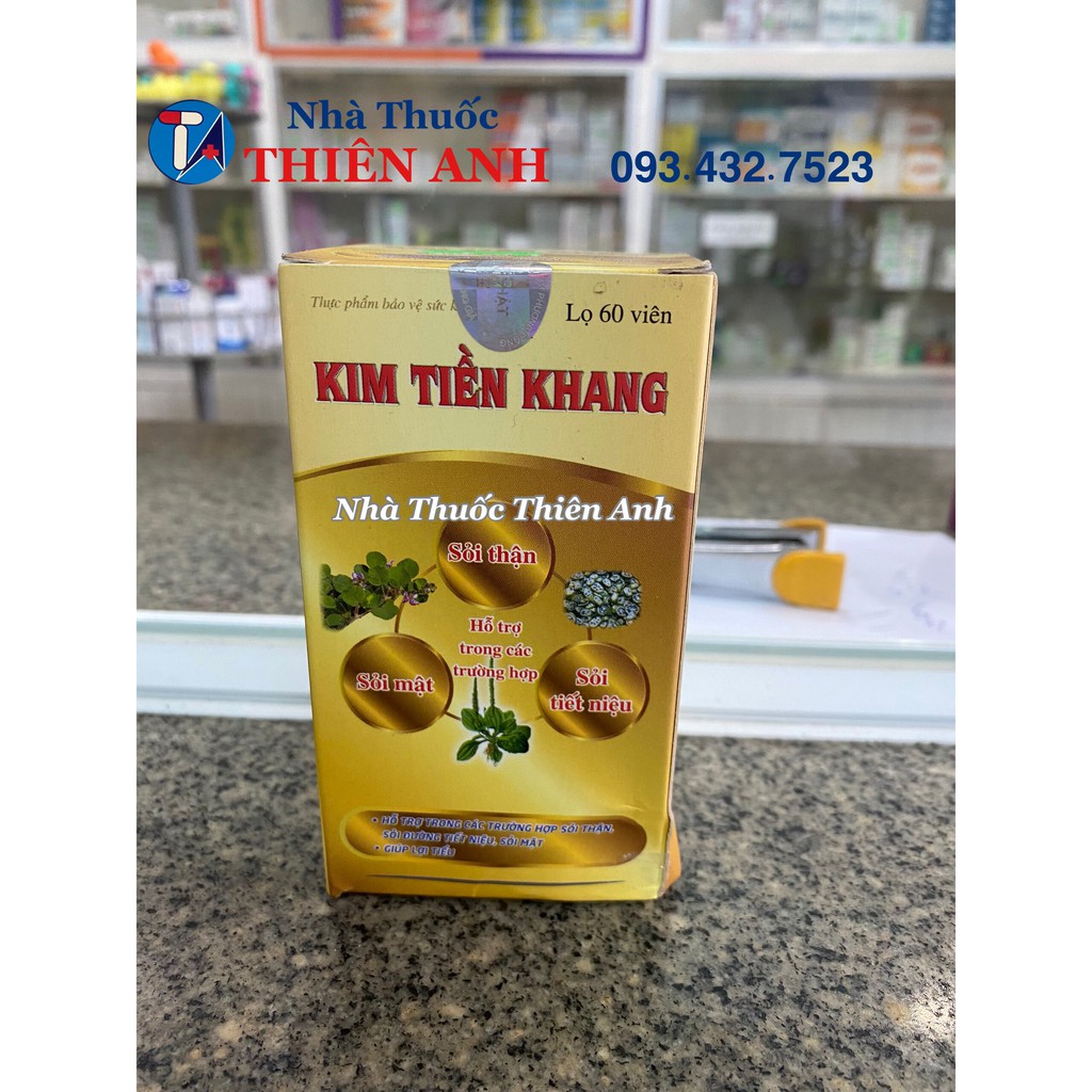 Thực phẩm bảo vệ sức khỏe Kim Tiền Khang - giảm sỏi thận sỏi mật