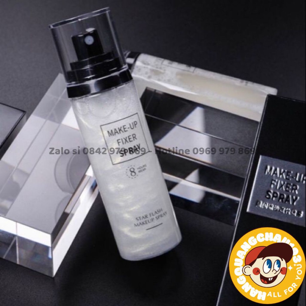 Xịt khoáng nền giữ chặt lớp trang điểm. HQC | BigBuy360 - bigbuy360.vn