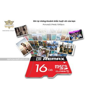 Thẻ nhớ Remax 16Gb-Hàng chính hãng- Bảo hành 12 tháng