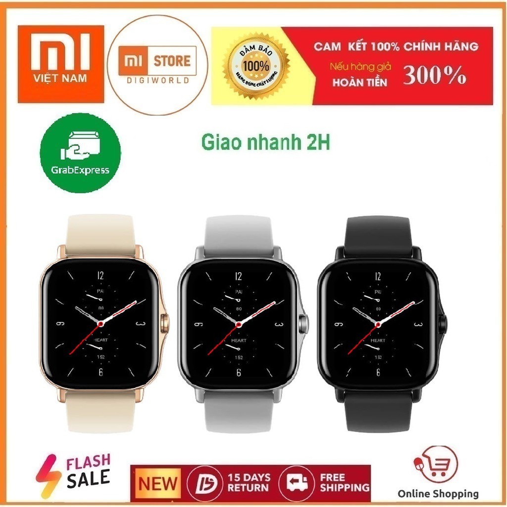 Đồng hồ thông minh Amazfit GTS 2 - hàng chính hãng