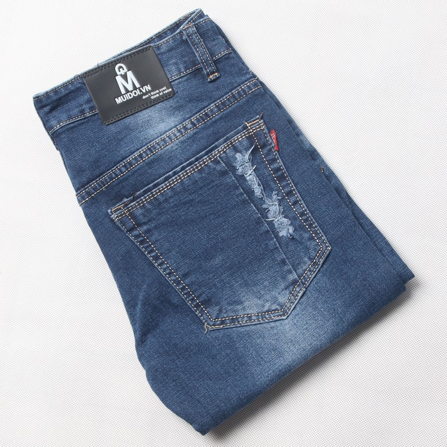 Quần jean nam vải co giãn bền đẹp , quần jeans nam | BigBuy360 - bigbuy360.vn