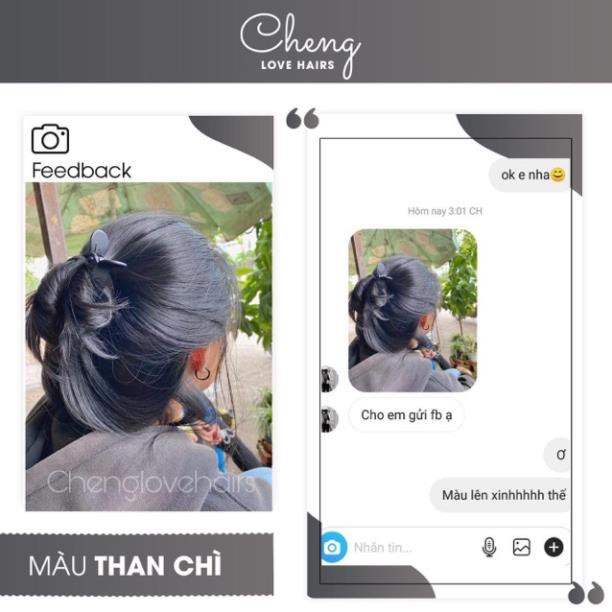 [KHÔNG TẨY] Thuốc nhuộm tóc THAN CHÌ lên từ nền đen tự nhiên Chenglovehairs, Chengloveshair, Chengloveshairs, Chengloveh | BigBuy360 - bigbuy360.vn