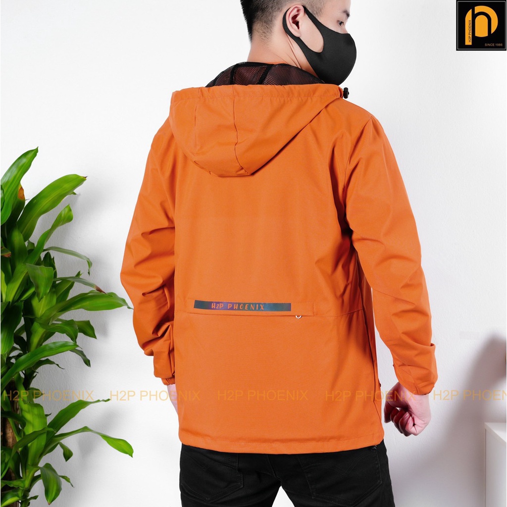 Áo khoác gió nam nữ 2 lớp 3C PLUS cao cấp thể thao chống nước có mũ thời trang chống tia uv REMMY