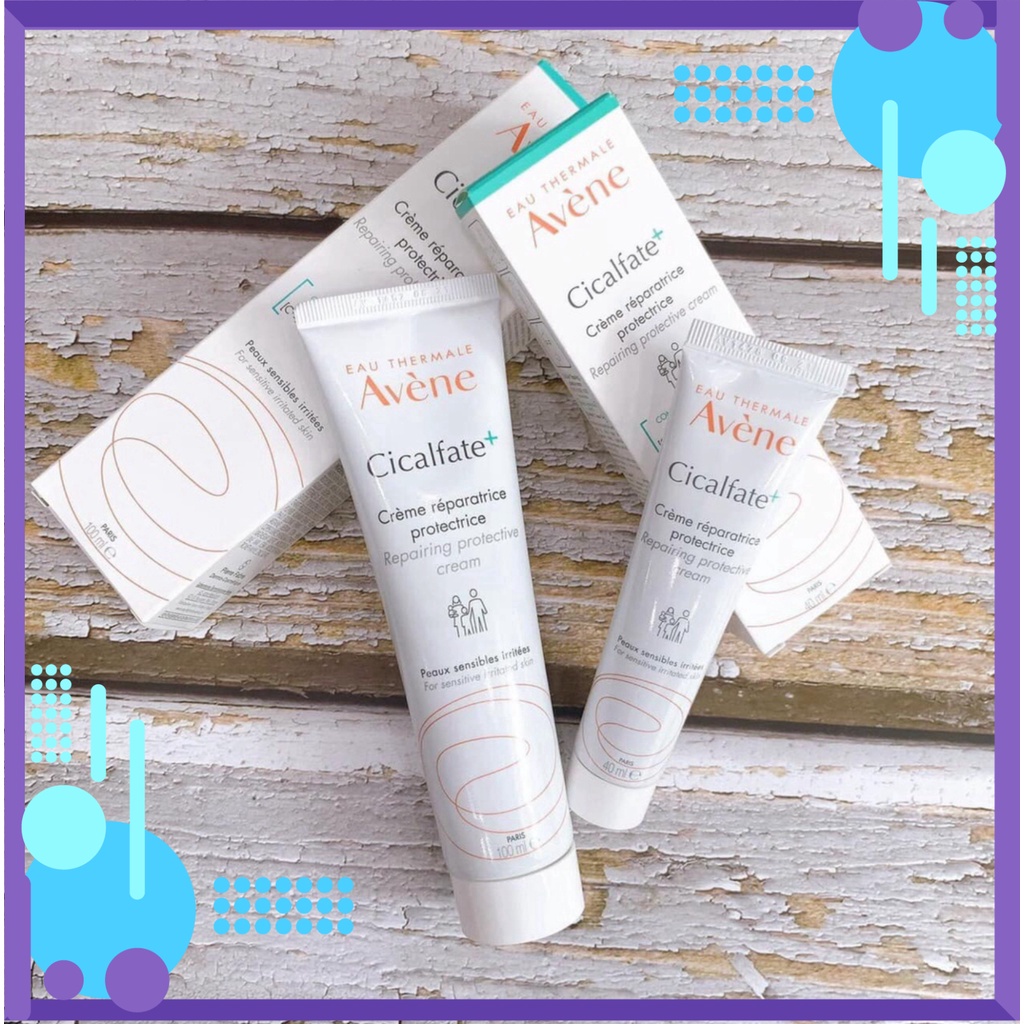 (100ml) Kem Dưỡng Làm Mờ Sẹo, Phục Hồi Và Tái Tạo Da Avene Cicalfate Repair Cream 100ml