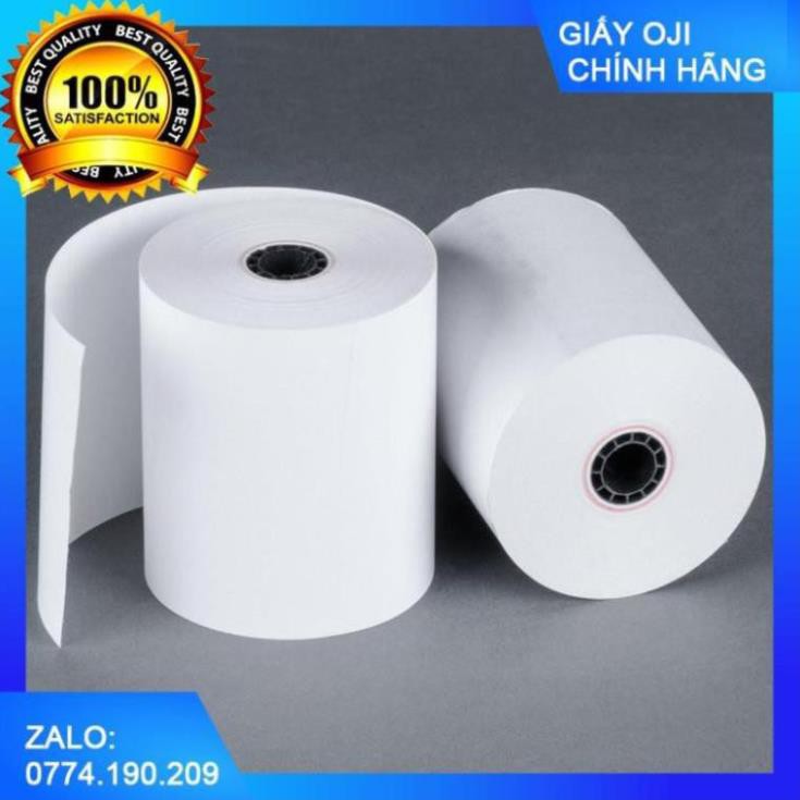 Combo 20 Cuộn Giấy In Nhiệt K80 (80mm x 80mm) In Bill/ Hóa Đơn Tính Tiền Hansol/ Oji ✅FLASH SALE✅