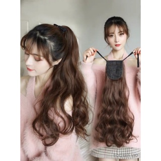 Tóc cột xoăn lọn dài 65cm 180g-c60