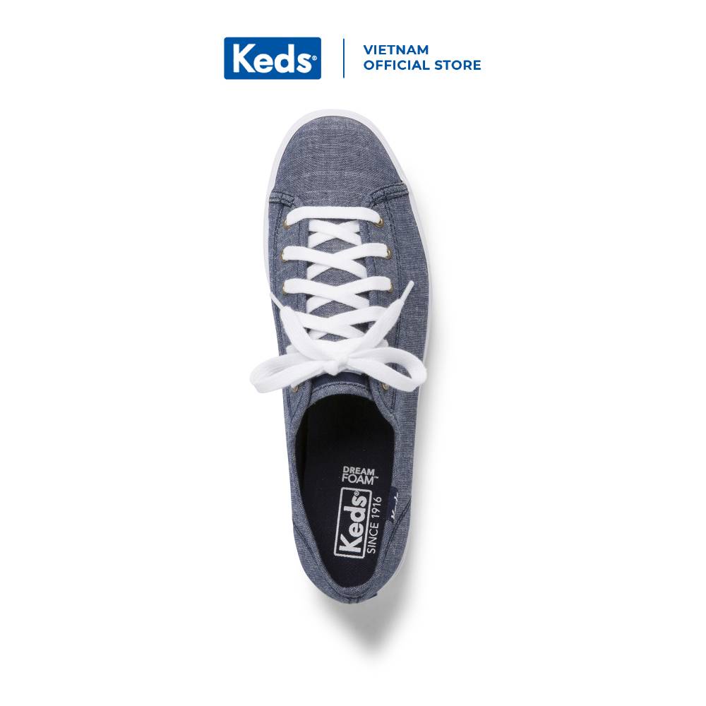 Giày Keds Nữ - Triple Kick Mini Chambray Blue - KD060332