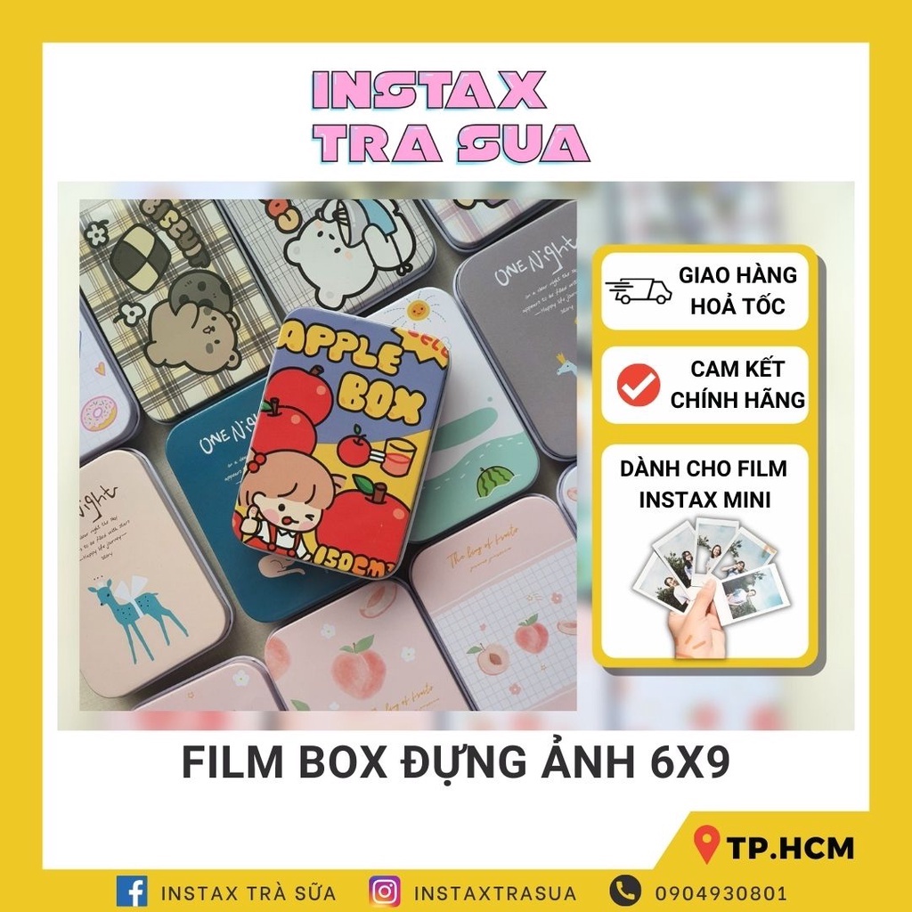 FILM BOX - HỘP ĐỰNG ẢNH INSTAX MINI