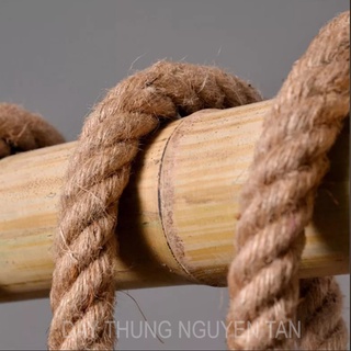 Đèn treo trang trí decor, đèn dây thừng trang trí (chưa bóng)