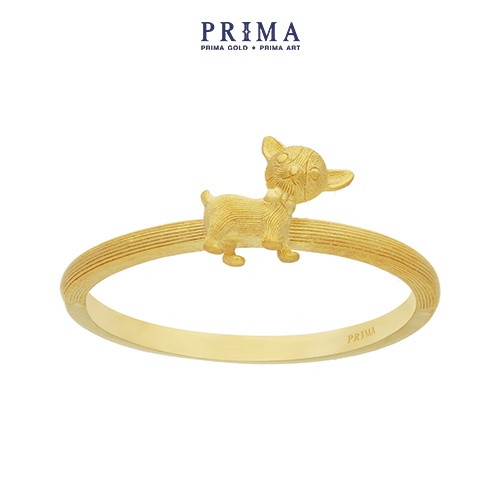PRIMA Nhẫn Vàng 24K - BST Mono Chic - Cún Đáng yêu - 111R2692
