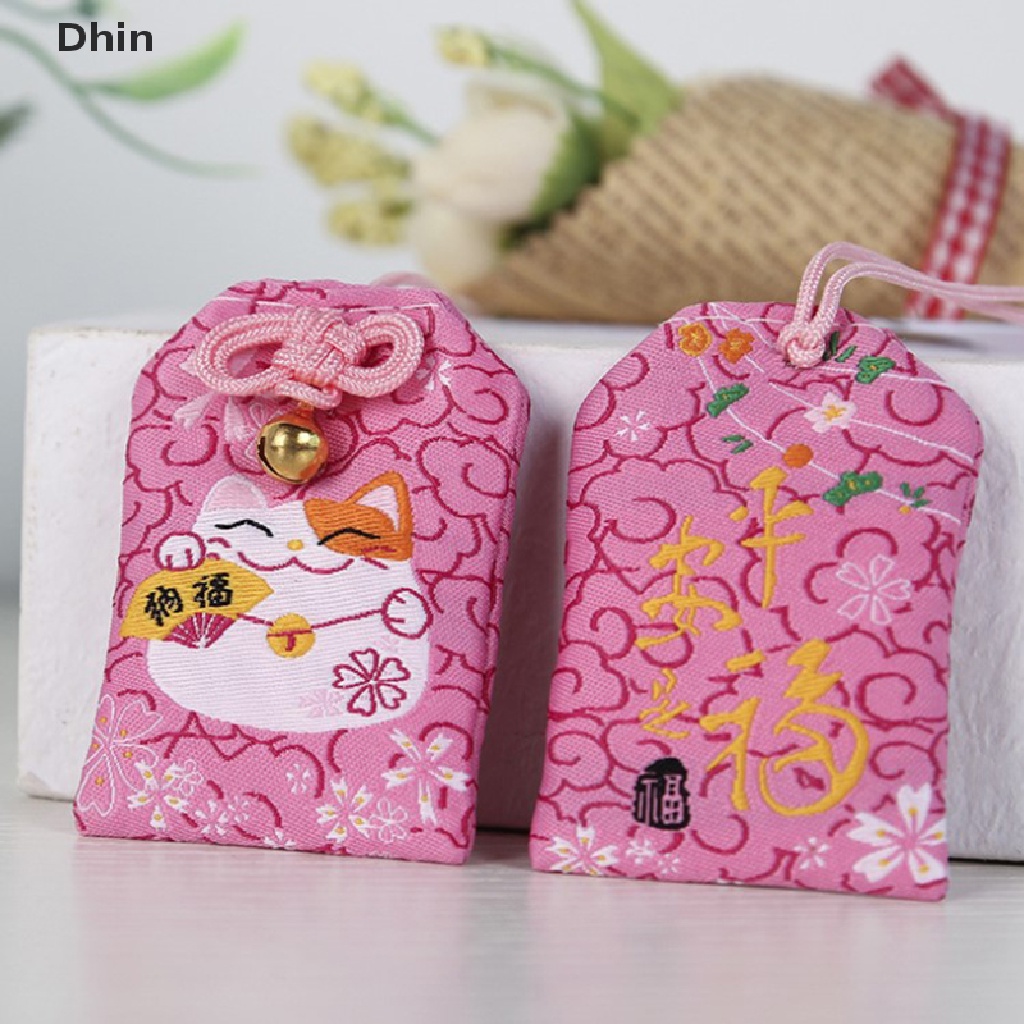 1 Móc Khóa Thêu Hình Omamori Pray An Toàn Cho Sức Khỏe