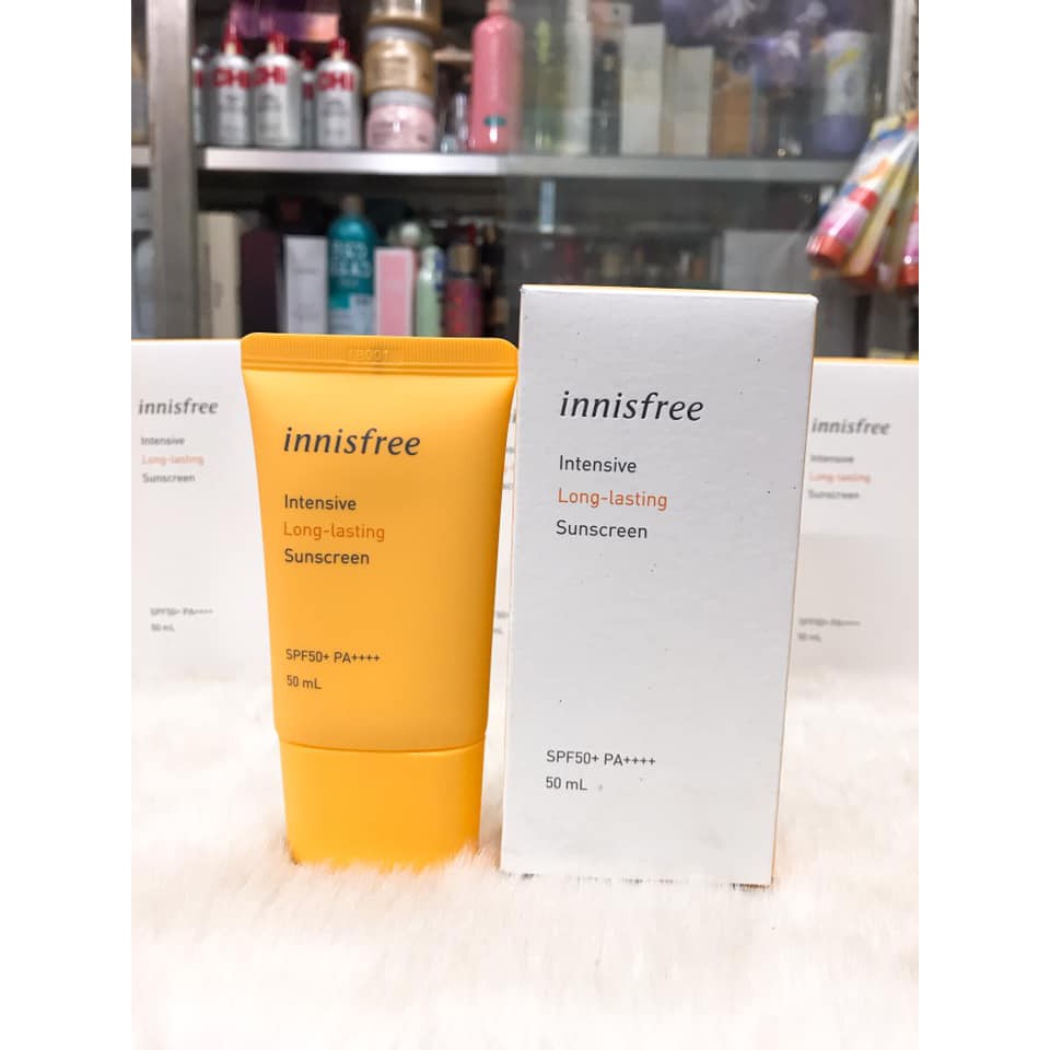 Kem Chống Nắng Dành Cho Da Dầu Innisfree Perfect UV Protection Cream Long Lasting Mẫu Mới 2019