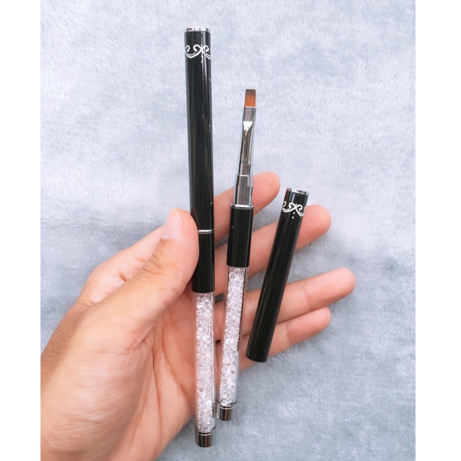 Cọ bản cán đá vẽ nail cực chất