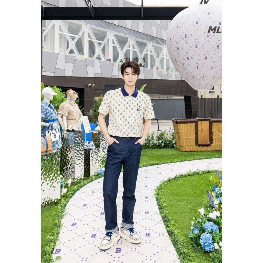 (HÀNG XUẤT XỊN) Áo POLO A2489 M/L/B MONOGRAM POLO T-SHIRT full-tem-tag  Size S M L, UNISEX. Regular Fit  Hàng có sẵn ful