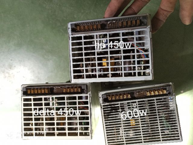 Nguồn sever HP compad 450w và 600w dps-600cb 12v,5v3v