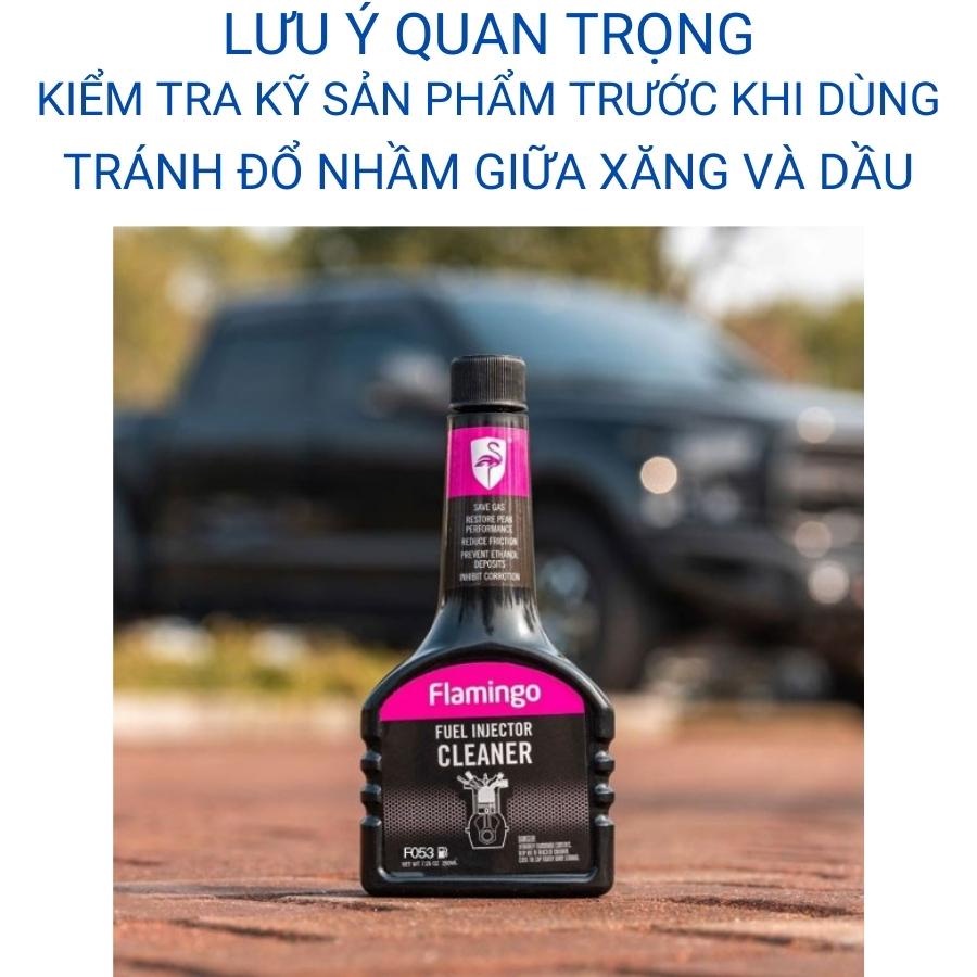 Phụ gia dầu Diesel Ô tô Flamingo vệ sinh làm sạch kim phun buồng đốt cải thiện hiệu suất động cơ Mitauto