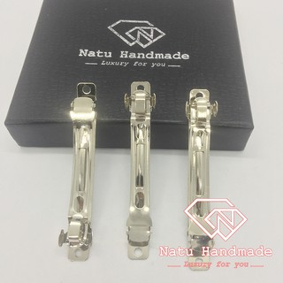 [FREE SHIP] - Nguyên liệu làm kẹp tóc handmade-Kẹp sườn / kẹp bấm NK Hàn Quốc loại đẹp