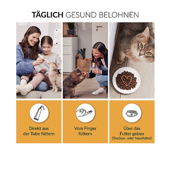 Combo Gel dinh dưỡng cho mèo Gimcat tăng đề kháng và tiêu búi lông cho mèo Surica GG01+02 (50gr)