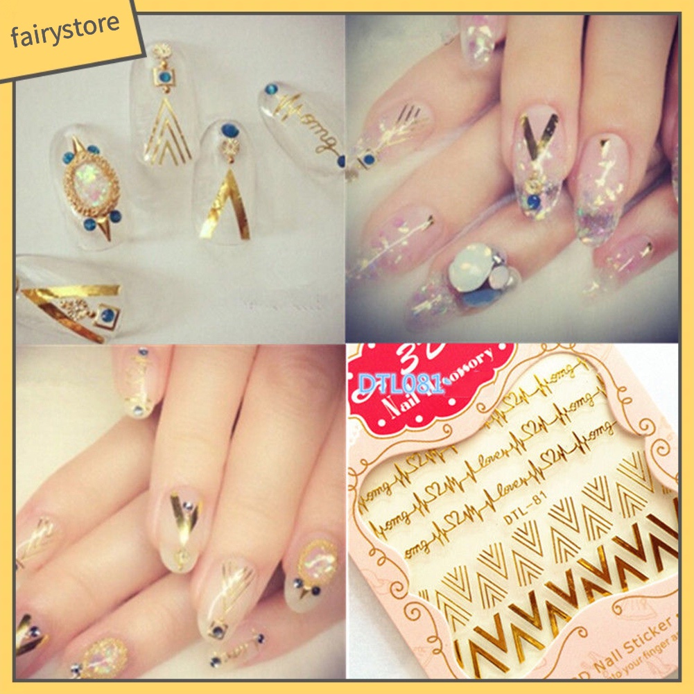 Tấm hình dán dùng để trang trí móng nghệ thuật