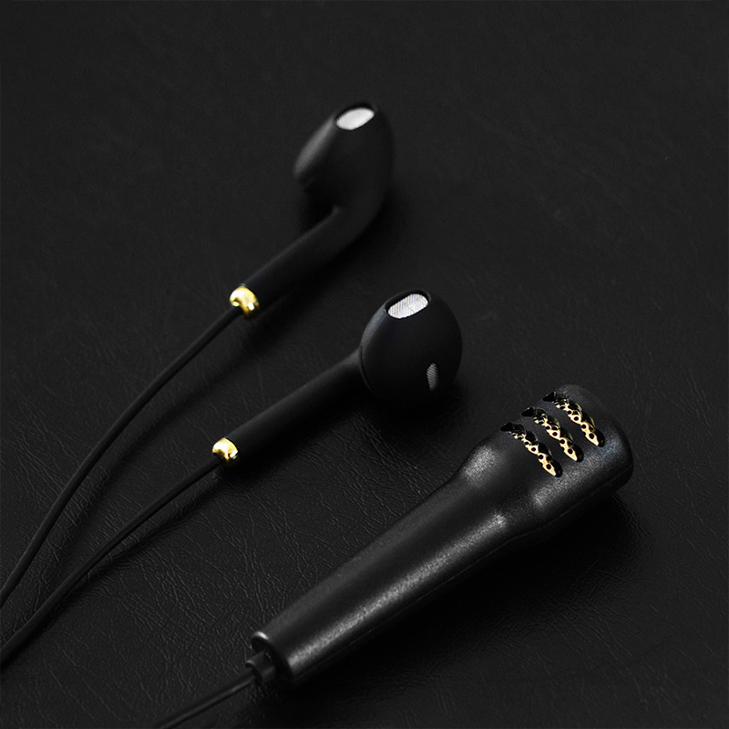 Tai nghe tích hợp micro karaoke Ankndo mini 3.5mm chất lượng cao với âm thanh HIFI Bass