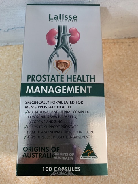 Viên uống hỗ trợ chức năng tuyến tiền liệt Lalisse Prostate Management của Úc 100 viên