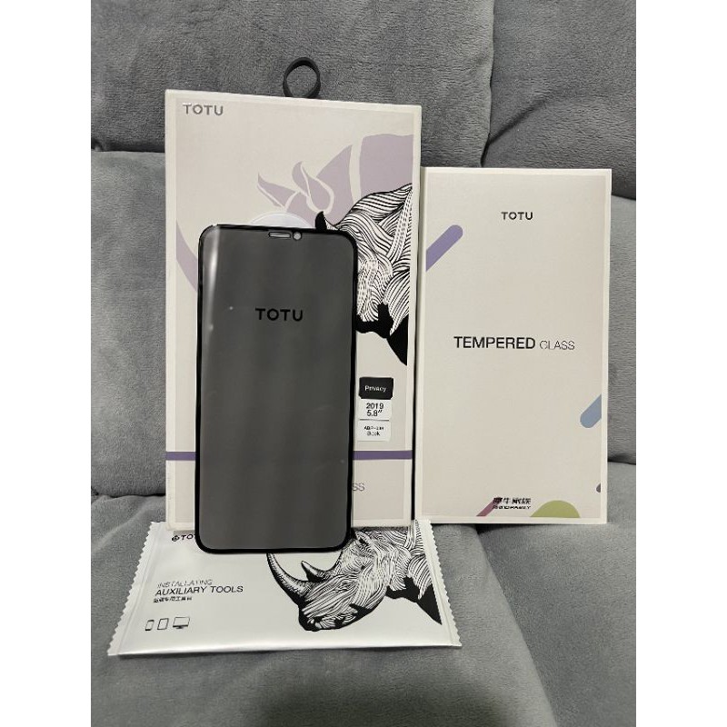 kính cường lực TOTU chống nhìn trộm iPhone X/XS/11 PRO chính hãng cảm ứng mượt mà