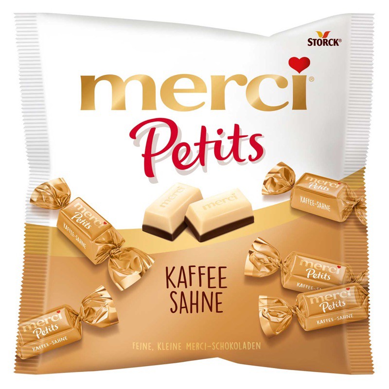 KẸO SOCOLA MERCI PETITS 125G ĐỦ VỊ