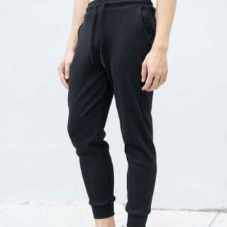 Quần jogger thun gân nam nữ