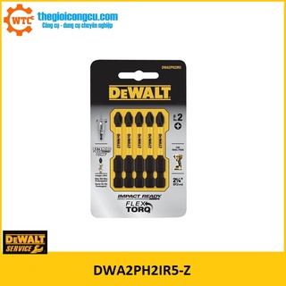 Đầu vặn vít dewalt flextorq dwa2ph2ir5-z