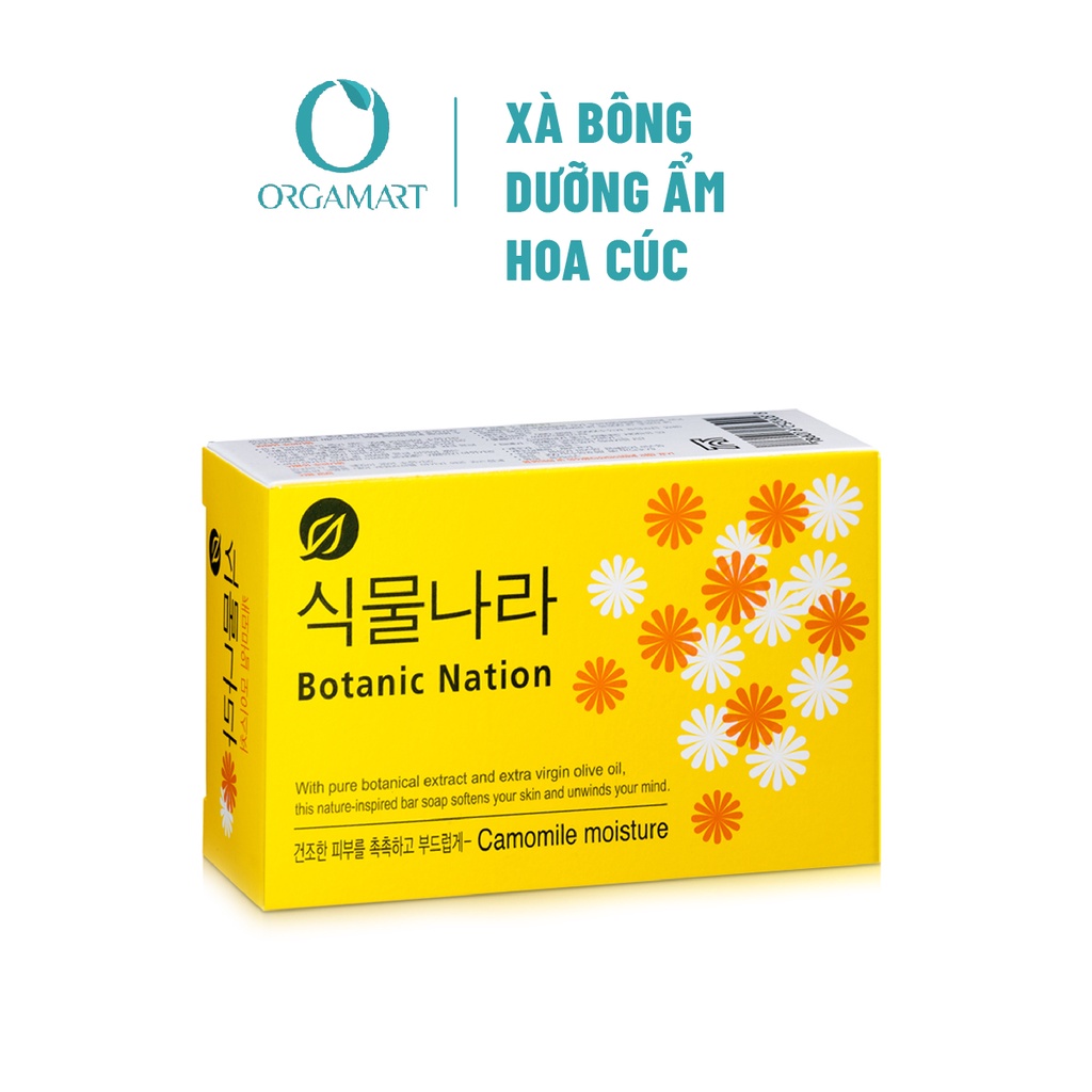 Xà Bông Lion Dưỡng Da Shingmulnara Hương Hoa Cúc Hàn Quốc Tẩy Da Chết Giúp Da Trắng Sáng 100g