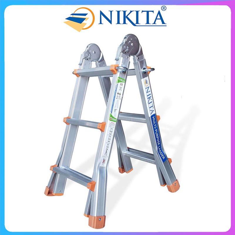 Thang nhôm trượt đa năng, nhiều tư thế sử dụng, Hàng chính hãng NIKITA AM03
