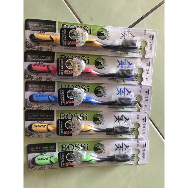 Bàn chải than tre Hàn quốc  combo  5 cái
