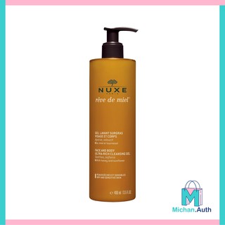 Sữa Rửa Mặt Nuxe Reve de Miel Face and Body Ultra - Rich Cleansing Gel