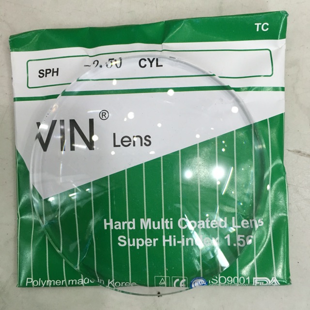 HCM Mắt kính cận viễn loạn có độ hạn chế trầy xước Tròng kính cận có độ sẵn viễn loạn MC 1