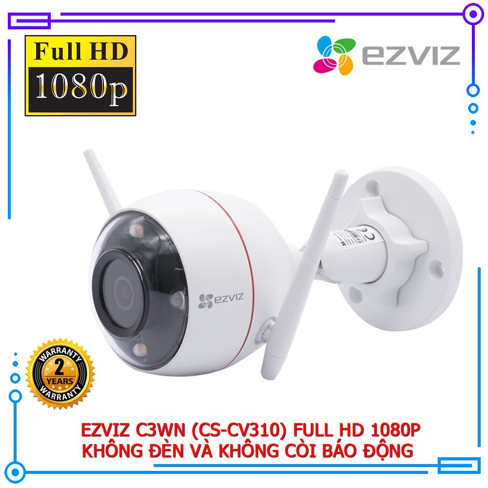 [HÀNG XỊN GIÁ SIÊU RẺ] Camera không dây EZVIZ Wifi 2MP C3WN- Hàng Chính Hãng