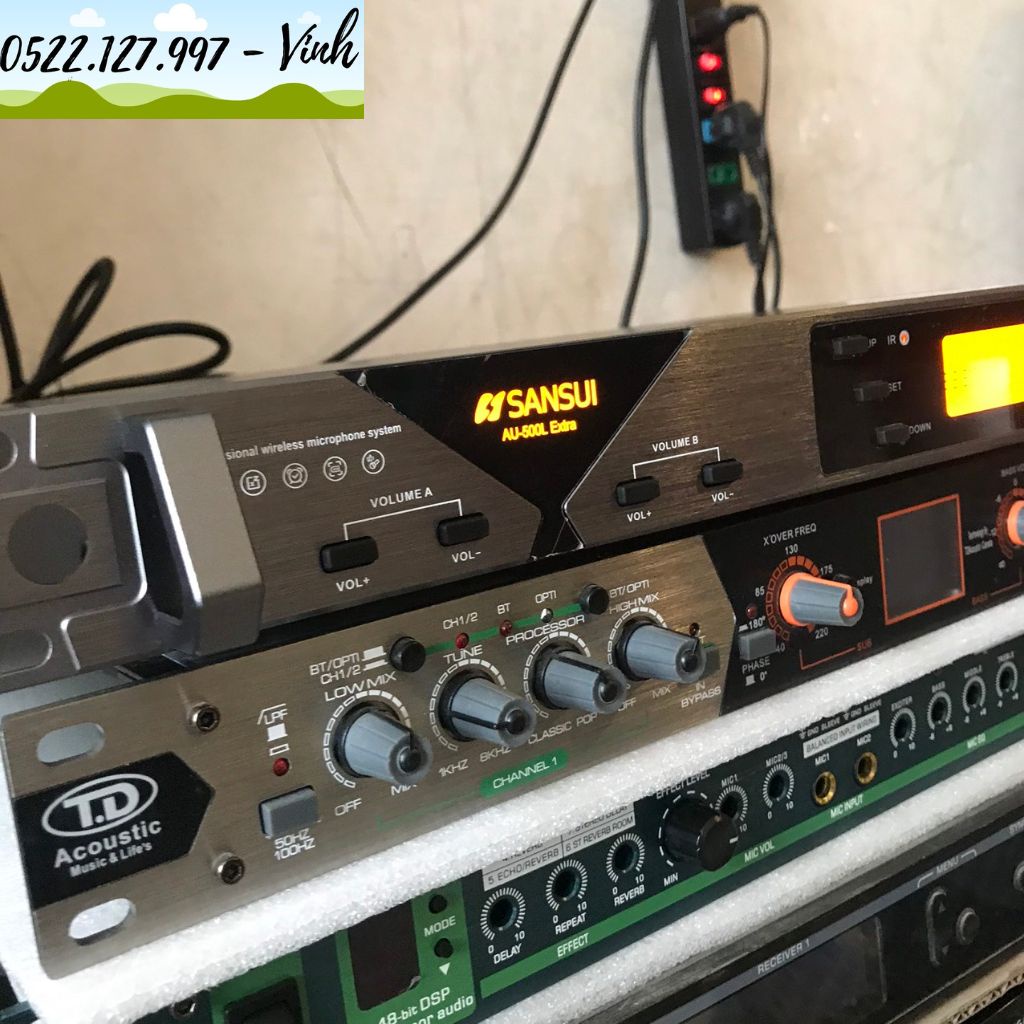 Micro Không dây Nhât Sansui AU-500L Extra 2022  - Gia Khang Shop