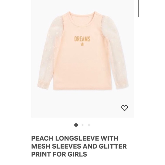 Áo Thu Bé Gái Tay Bồng Trong Suốt GJ