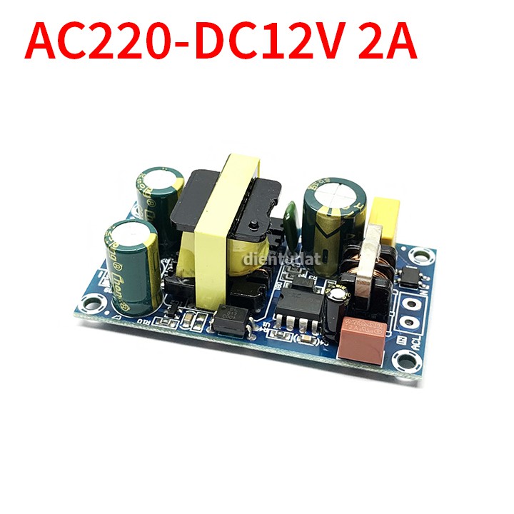 Mạch Chuyển Nguồn AC DC 12V 2A