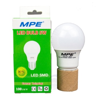 ⚡GIAO HỎA TỐC 1H⚡ Bóng Bulb LED 3w 5w 7w MPE - Hàng Chính Hãng.