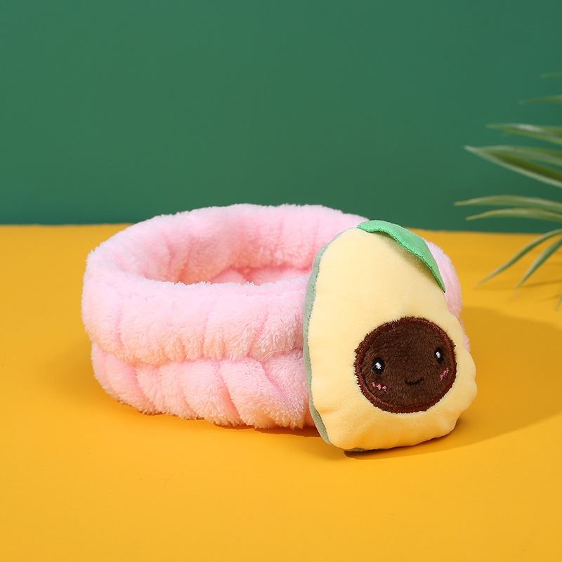 Băng đô cài tóc hình quả bơ dễ thương phong cách Hàn Quốc