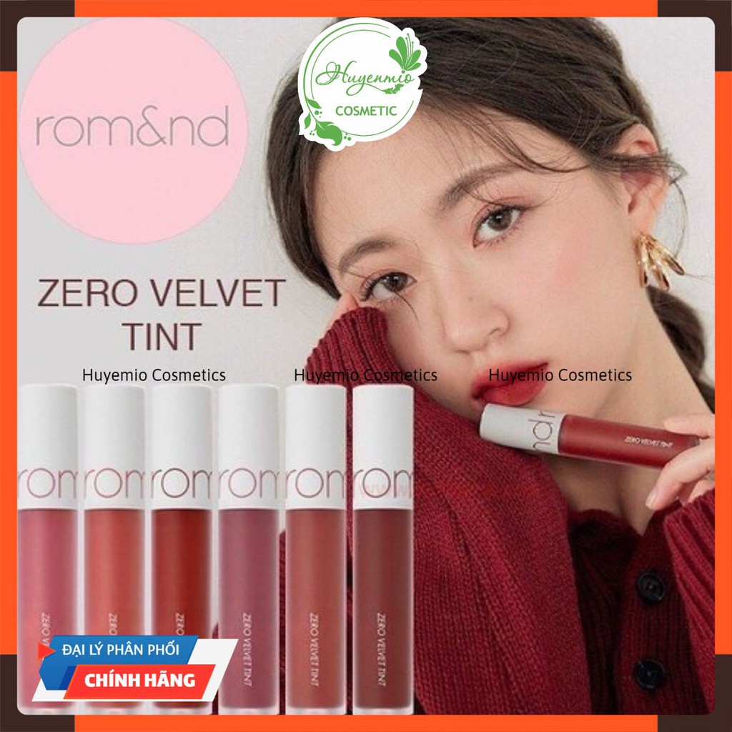 Son kem lì Romand Zero Velvet Tint -Huynmio | BigBuy360 - bigbuy360.vn
