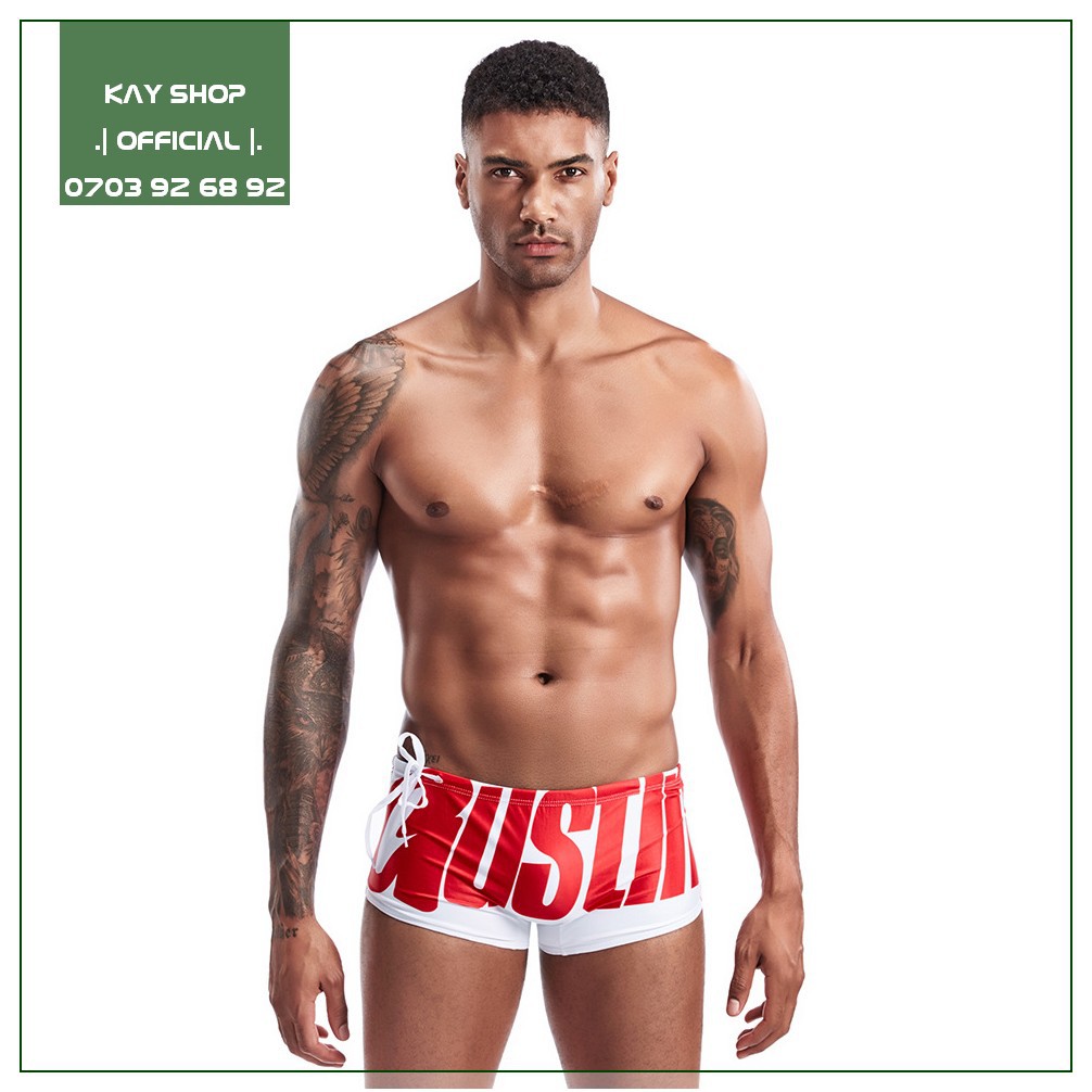 [HOT NEW] Quần bơi nam kiểu Boxer SEOBEAN cao cấp - Bikini nam cột dây bên hông Thun Poly bơi lội tôn mông BKNSB810 - Hà | BigBuy360 - bigbuy360.vn