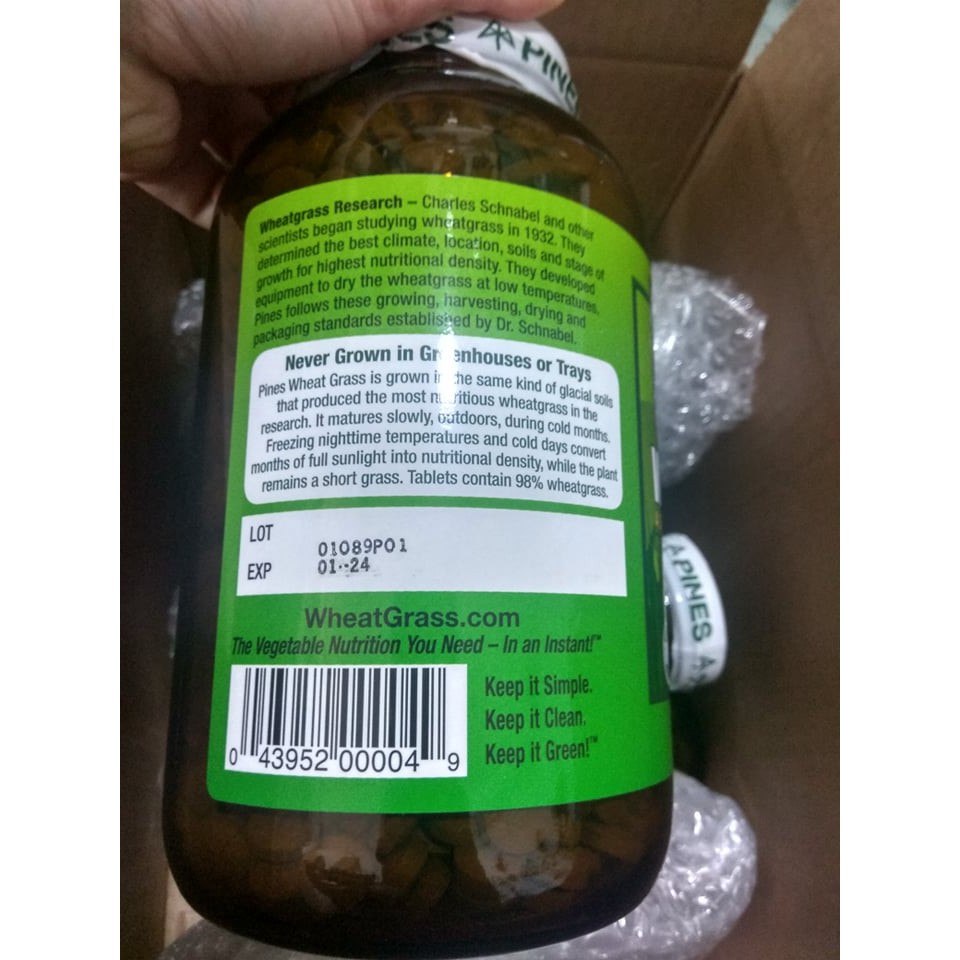 Mầm lúa mì Wheat grass | Thế Giới Skin Care